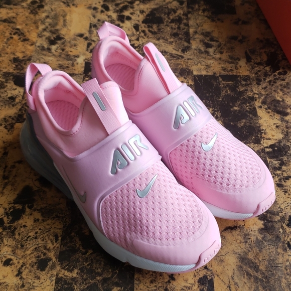 Nike Air Max 270 Extreme (GS) Pink Metallic Silver - Picture 2 of 16